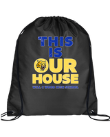 Will C Wood HS Football TIOH - Drawstring Bag