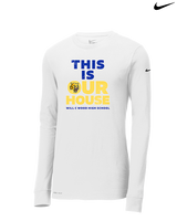 Will C Wood HS Football TIOH - Mens Nike Longsleeve
