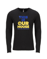 Will C Wood HS Football TIOH - Tri-Blend Long Sleeve