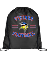 Williams Valley HS Football Curve - Drawstring Bag