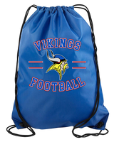 Williams Valley HS Football Curve - Drawstring Bag