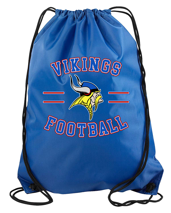 Williams Valley HS Football Curve - Drawstring Bag