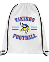 Williams Valley HS Football Curve - Drawstring Bag