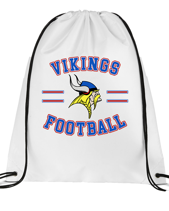 Williams Valley HS Football Curve - Drawstring Bag