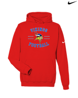 Williams Valley HS Football Curve - Nike Club Fleece Hoodie