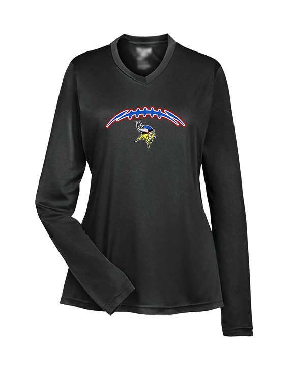 Williams Valley HS Football Laces - Womens Performance Longsleeve
