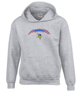 Williams Valley HS Football Laces - Youth Hoodie