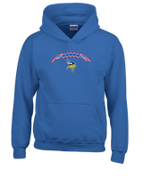 Williams Valley HS Football Laces - Youth Hoodie