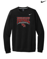 Wiregrass Ranch HS Football Football - Mens Nike Crewneck