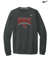 Wiregrass Ranch HS Football Football - Mens Nike Crewneck