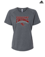 Wiregrass Ranch HS Football Football - Womens Adidas Performance Shirt