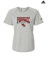 Wiregrass Ranch HS Football Football - Womens Adidas Performance Shirt