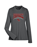 Wiregrass Ranch HS Football Football - Womens Performance Longsleeve