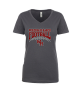 Wiregrass Ranch HS Football Football - Womens Vneck