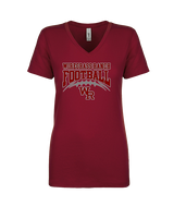 Wiregrass Ranch HS Football Football - Womens Vneck