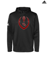 Wiregrass Ranch HS Football Full Football - Mens Adidas Hoodie