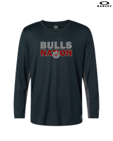 Wiregrass Ranch HS Football Nation 2 - Mens Oakley Longsleeve