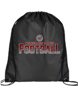 Wiregrass Ranch HS Football Splatter - Drawstring Bag