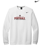 Wiregrass Ranch HS Football Splatter - Mens Nike Crewneck