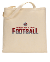 Wiregrass Ranch HS Football Splatter - Tote
