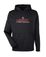 Wiregrass Ranch HS Football Splatter - Under Armour Mens Storm Fleece