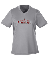 Wiregrass Ranch HS Football Splatter - Womens Performance Shirt