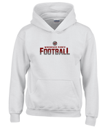 Wiregrass Ranch HS Football Splatter - Youth Hoodie