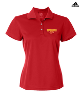 Woodbridge HS Wrestling Border - Adidas Womens Polo