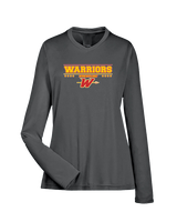 Woodbridge HS Wrestling Border - Womens Performance Longsleeve