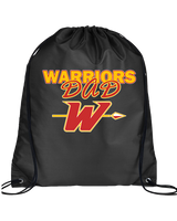 Woodbridge HS Wrestling Dad - Drawstring Bag