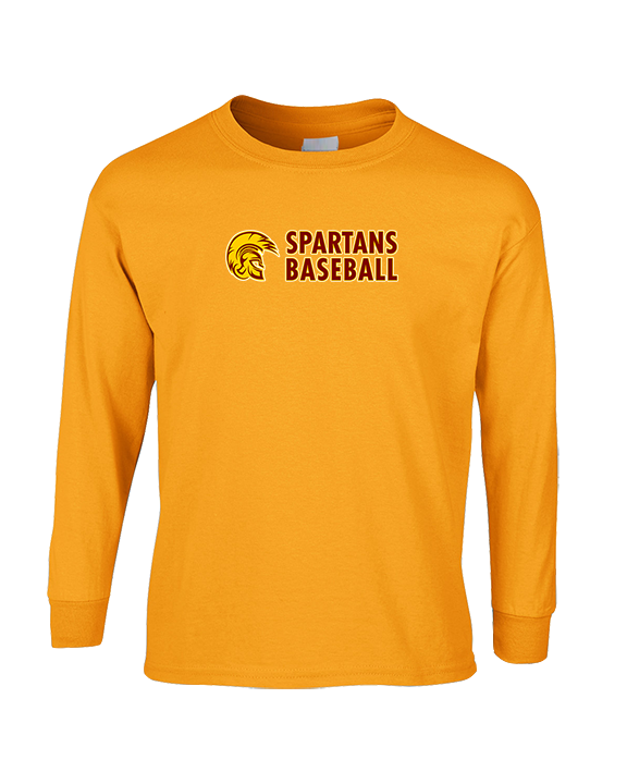Wyoming Valley West HS Baseball Basic - Cotton Longsleeve