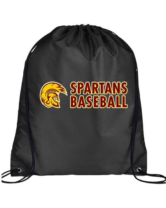 Wyoming Valley West HS Baseball Basic - Drawstring Bag