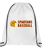 Wyoming Valley West HS Baseball Basic - Drawstring Bag