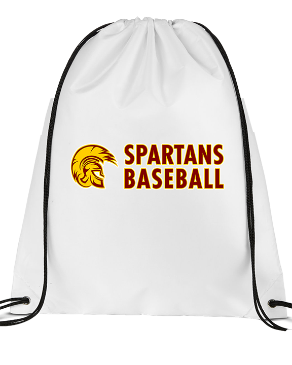 Wyoming Valley West HS Baseball Basic - Drawstring Bag
