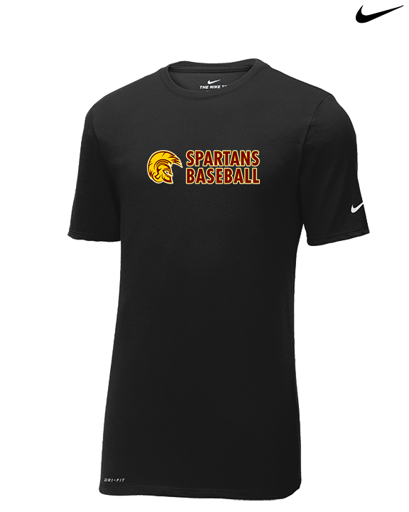 Wyoming Valley West HS Baseball Basic - Mens Nike Cotton Poly Tee