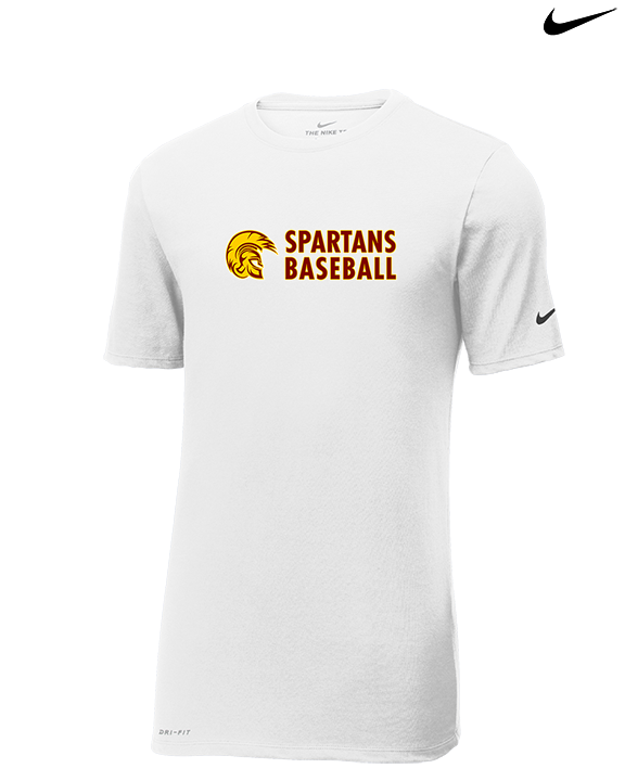 Wyoming Valley West HS Baseball Basic - Mens Nike Cotton Poly Tee