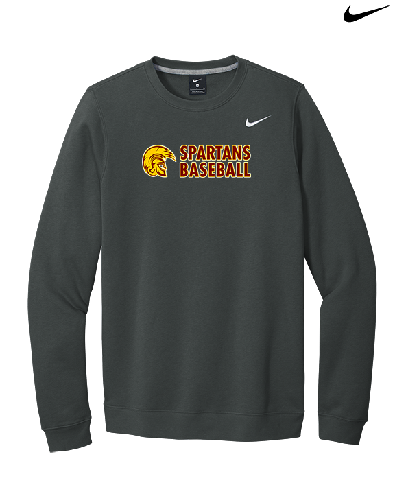 Wyoming Valley West HS Baseball Basic - Mens Nike Crewneck