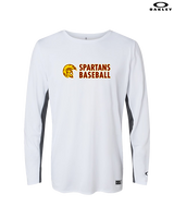 Wyoming Valley West HS Baseball Basic - Mens Oakley Longsleeve