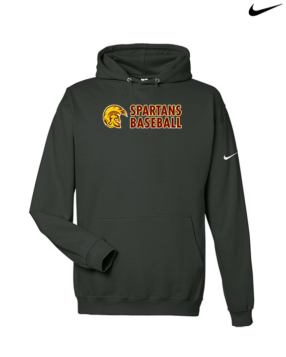 Wyoming Valley West HS Baseball Basic - Nike Club Fleece Hoodie