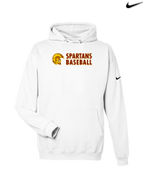 Wyoming Valley West HS Baseball Basic - Nike Club Fleece Hoodie