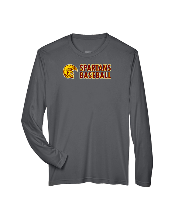Wyoming Valley West HS Baseball Basic - Performance Longsleeve