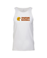 Wyoming Valley West HS Baseball Basic - Tank Top