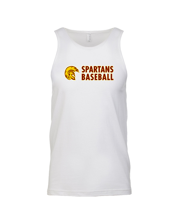 Wyoming Valley West HS Baseball Basic - Tank Top