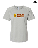 Wyoming Valley West HS Baseball Basic - Womens Adidas Performance Shirt