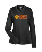 Wyoming Valley West HS Baseball Basic - Womens Performance Longsleeve