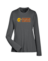 Wyoming Valley West HS Baseball Basic - Womens Performance Longsleeve