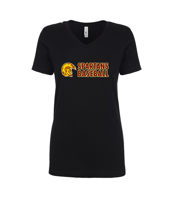 Wyoming Valley West HS Baseball Basic - Womens Vneck
