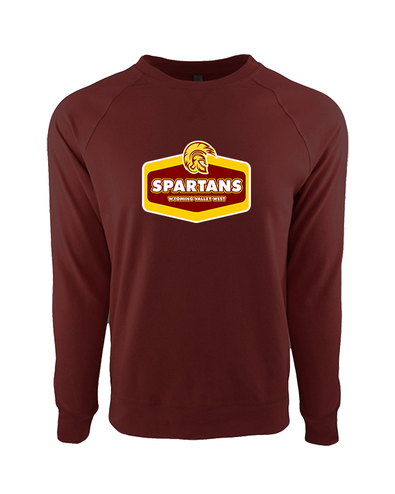Wyoming Valley West HS Baseball Board - Crewneck Sweatshirt
