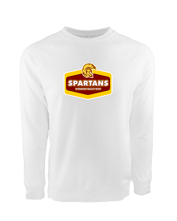 Wyoming Valley West HS Baseball Board - Crewneck Sweatshirt