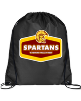 Wyoming Valley West HS Baseball Board - Drawstring Bag